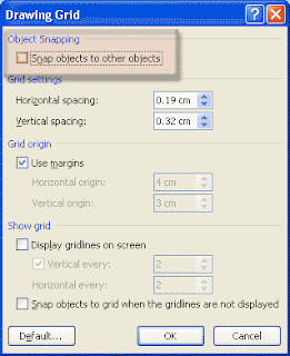 Disable snap objects
