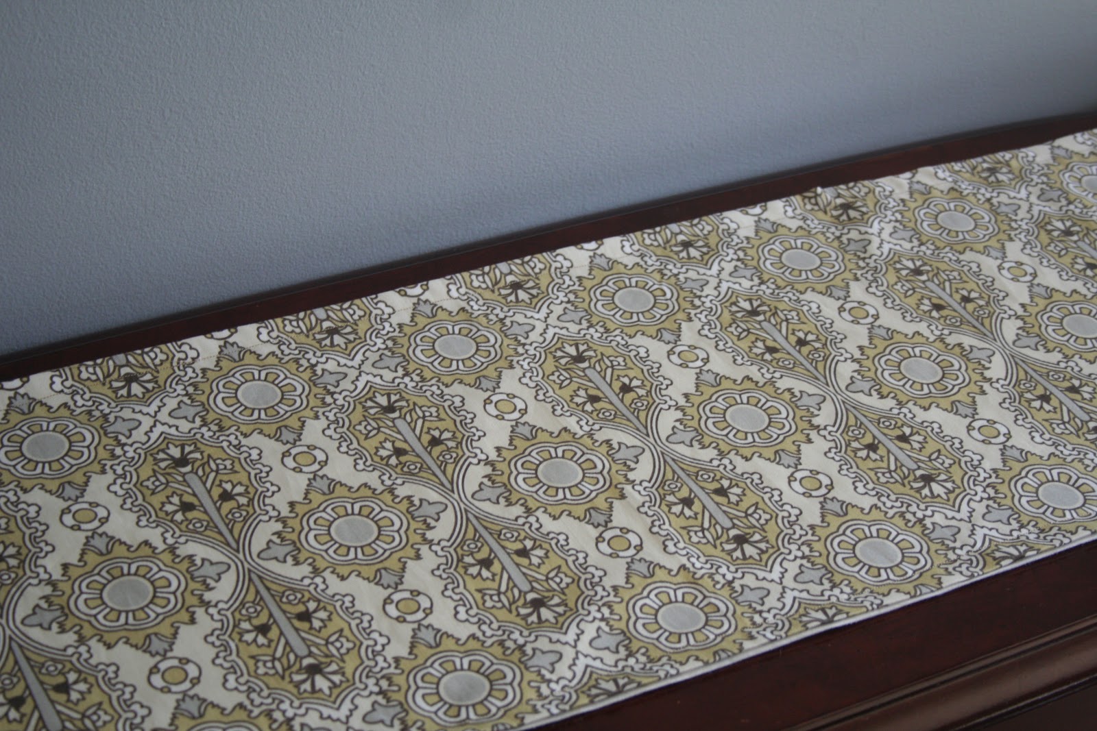 Pretty Parsonage Entryway Table Runner
