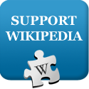 we support wikipedia