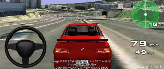 Driving Simulator em 3D: pilote um carro pelo Google Maps de onde