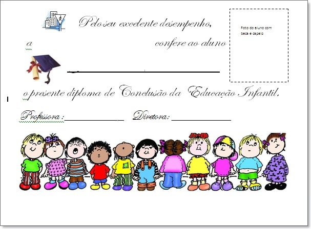 molduras para diploma infantil