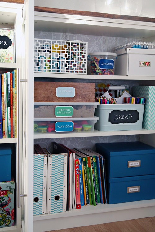 Organizing Kids' Art Supplies - Tour Our Craft Cabinet! - Small