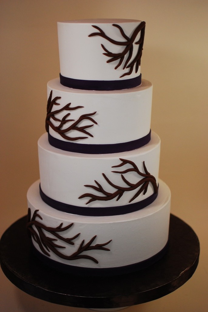 Bare Branch Wedding Cake