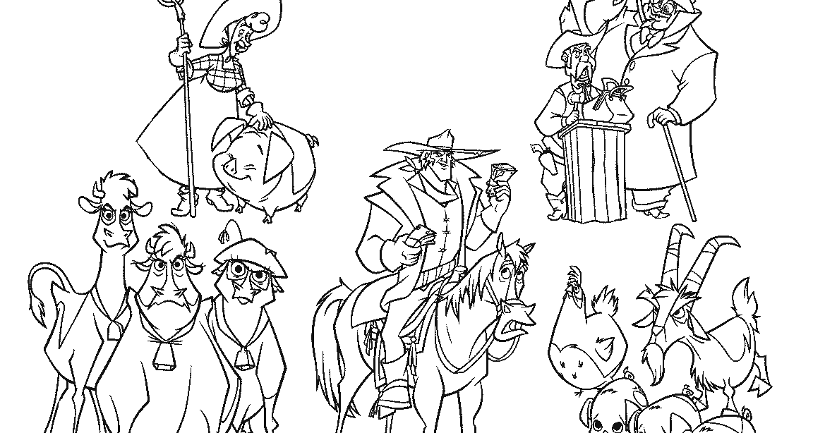 Home On The Range Coloring Pages Disney Coloring Pages