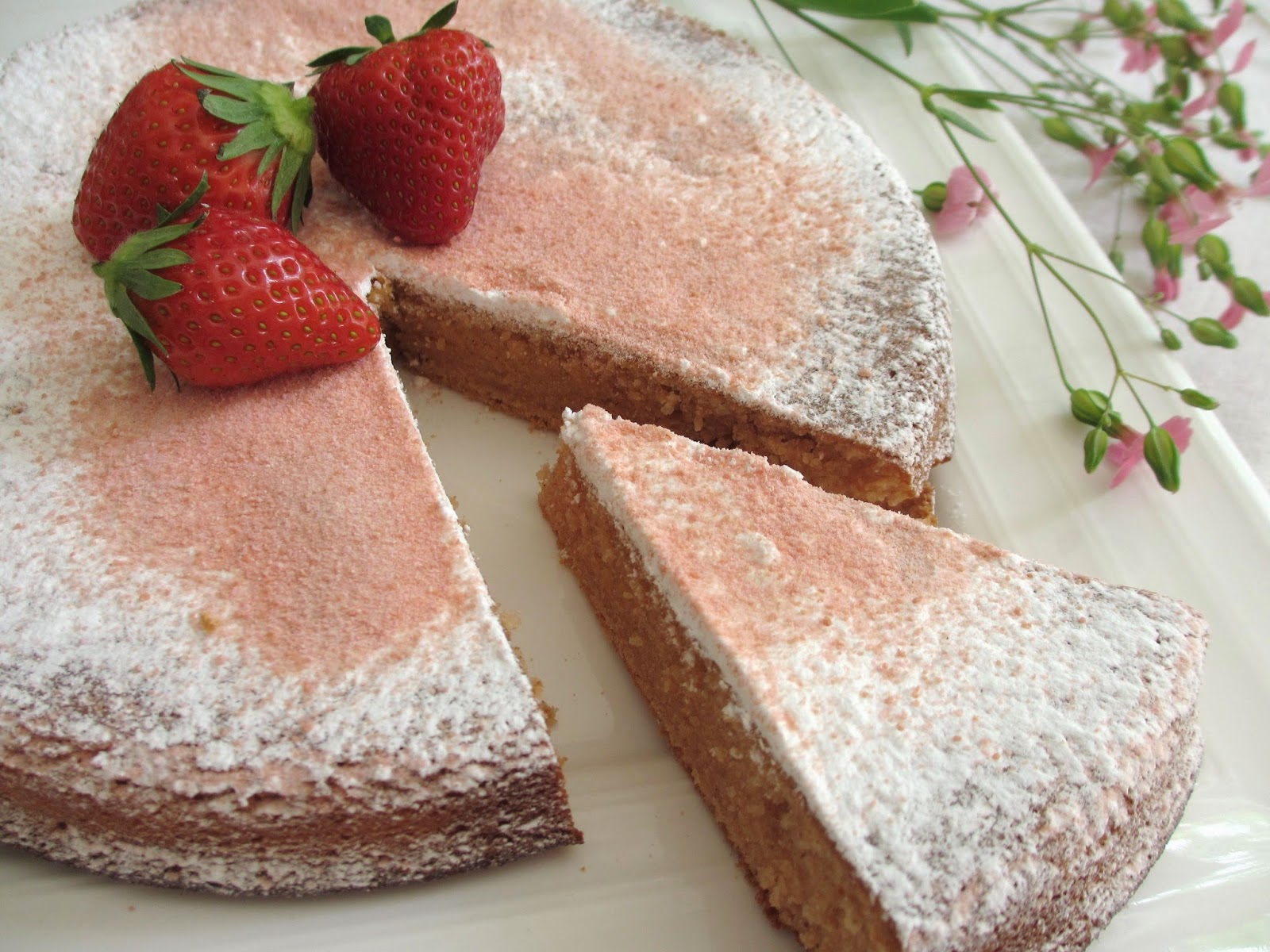 COOKING JULIA GÂTEAU ROSE AUX BISCUITS DE REIMS
