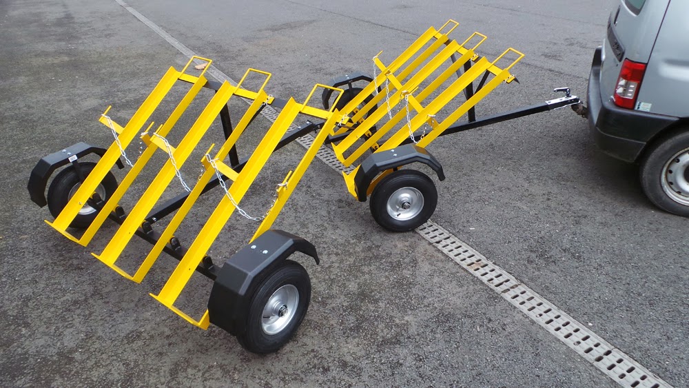 Gas Bottle Trailers Trailer For Moving Gas Cylinders