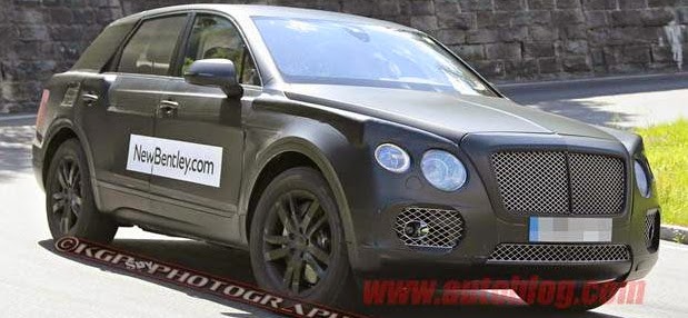 Bentley SUV Terlihat Mulai Uji Coba 