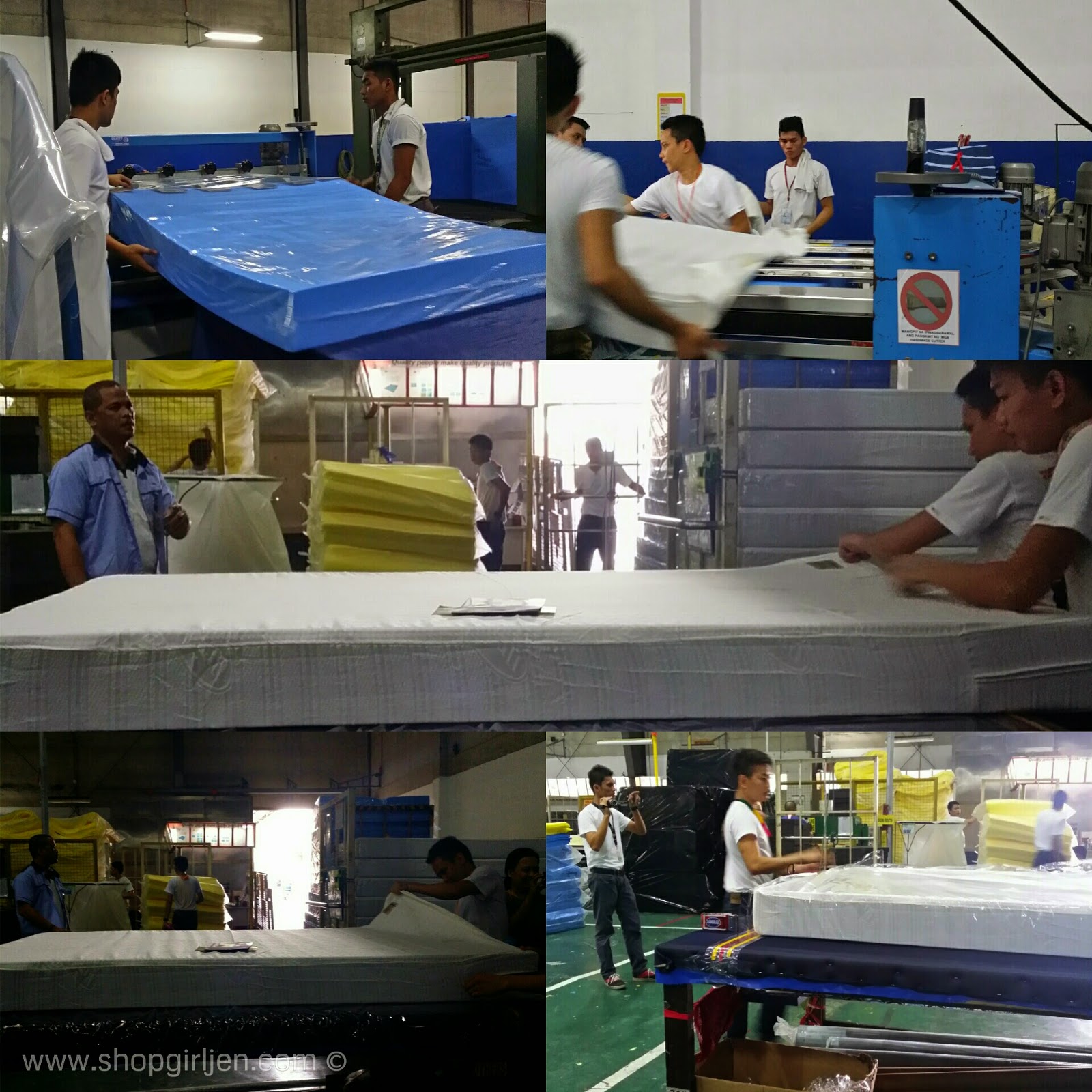 Shopgirl Jen Uratex Plant Tour