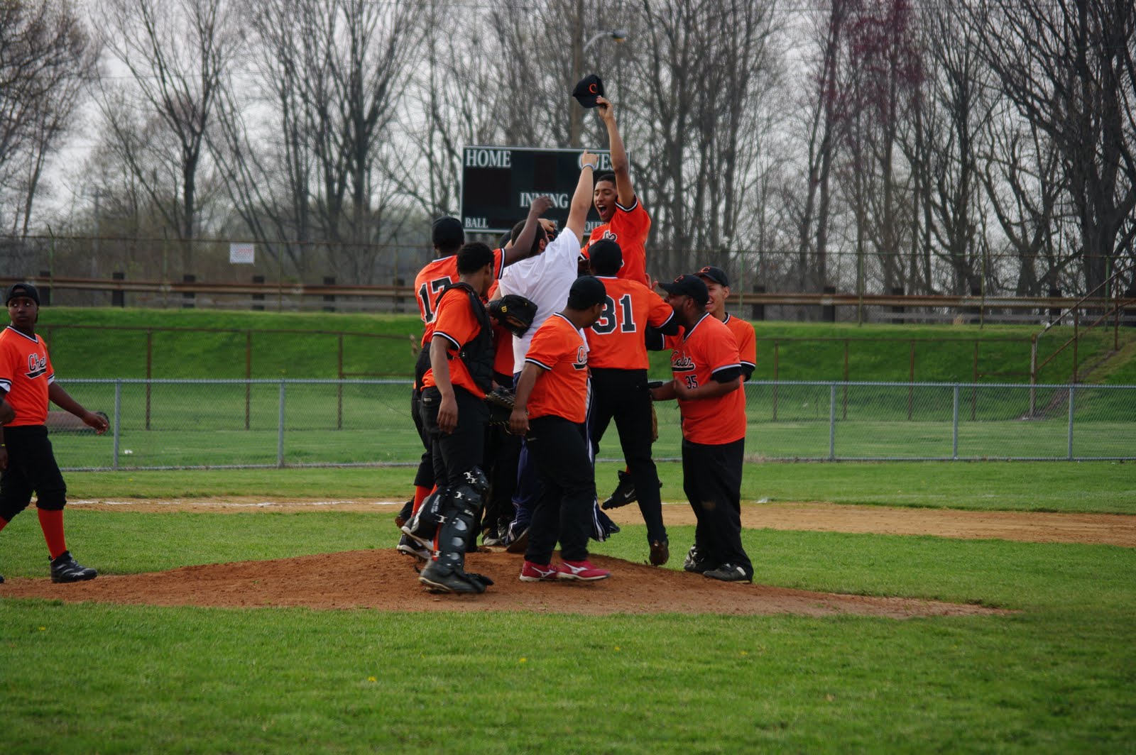 Ms. B The Good News Baseball Chester vs. Penn Wood
