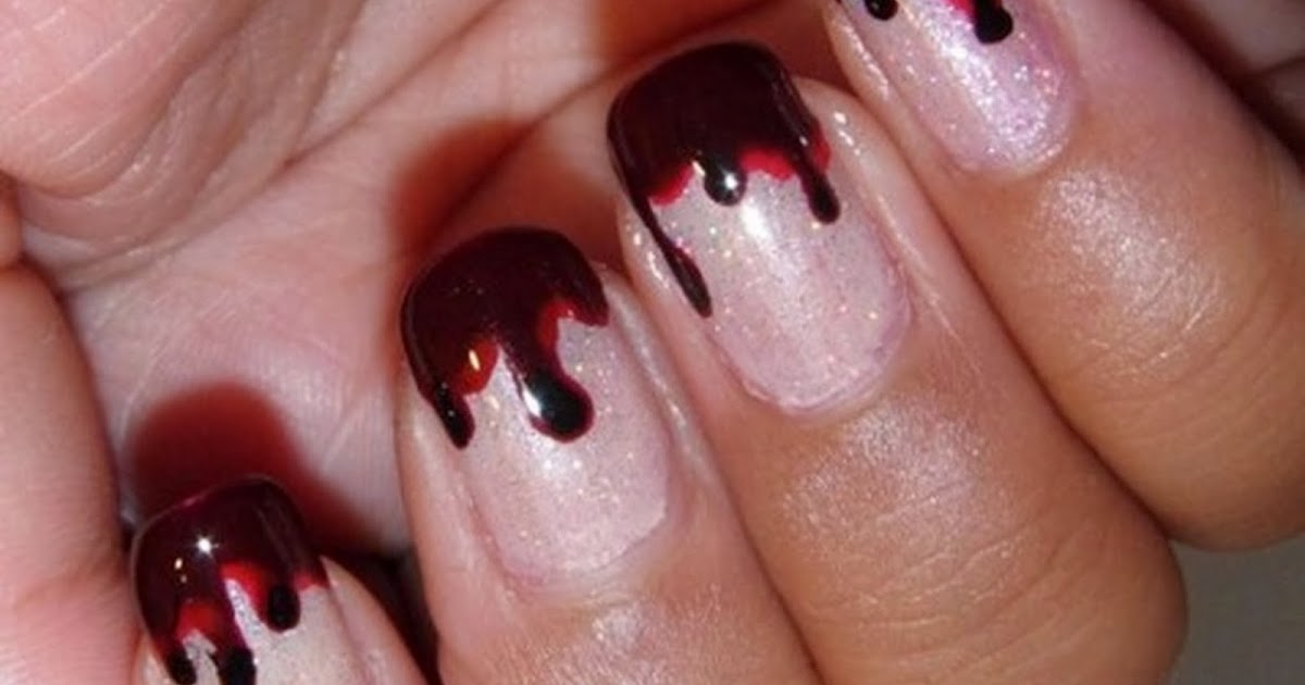 Cute Easy Halloween Nail Designs
