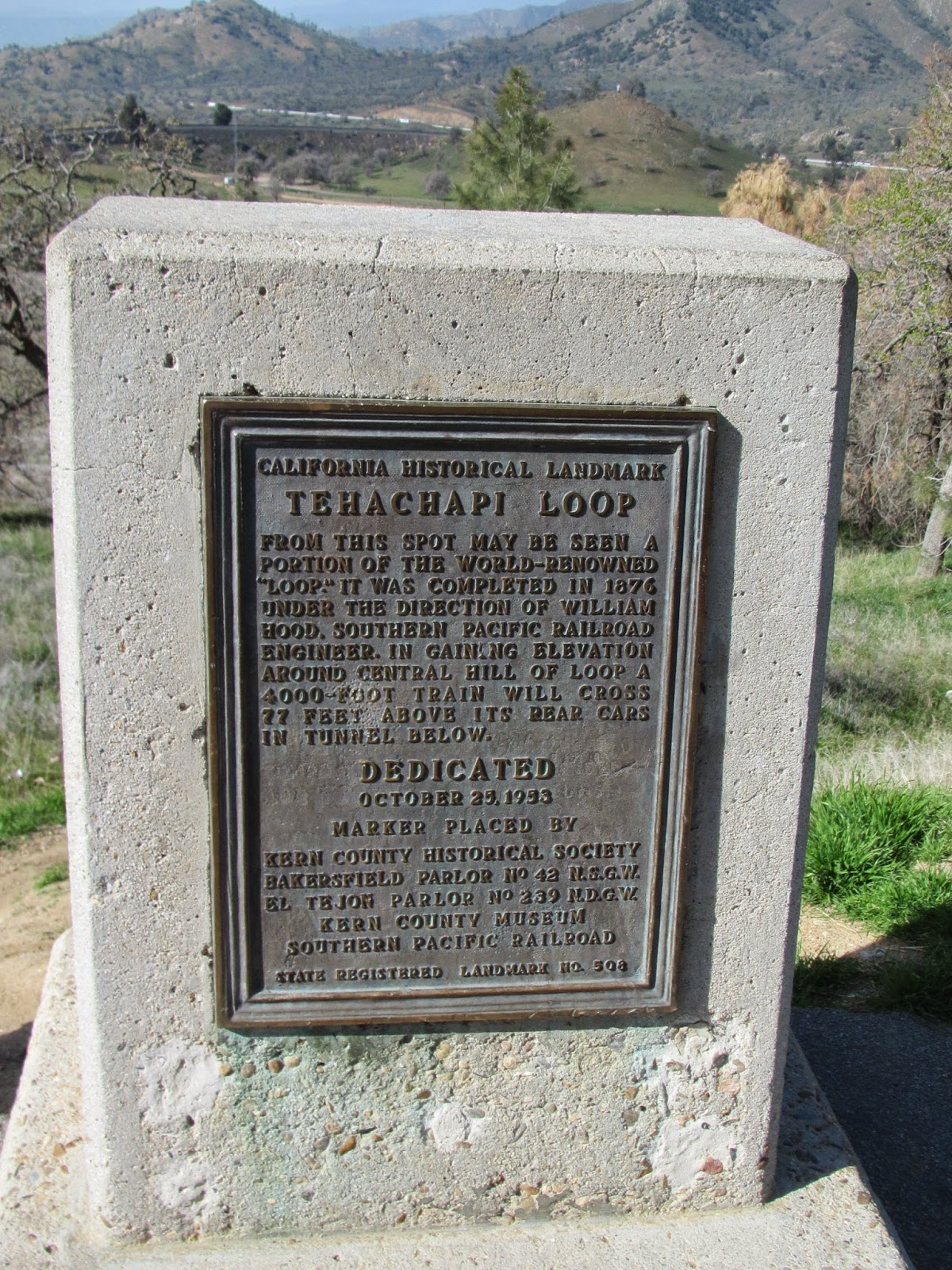 The Tehachapi Loop Bunthorne's Person, Place, or Thing