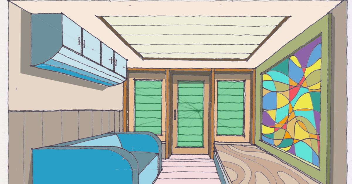 how to draw a room_190211 ~ DRAWING AND PAINT