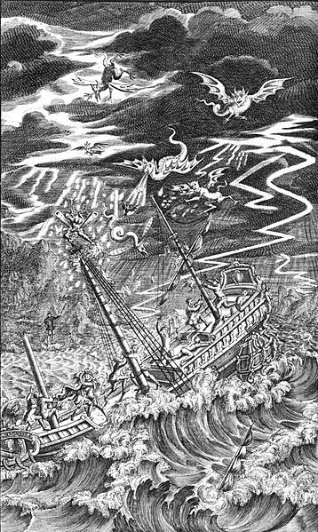 Tempest de Shakespeare, por Nicholas Rowe