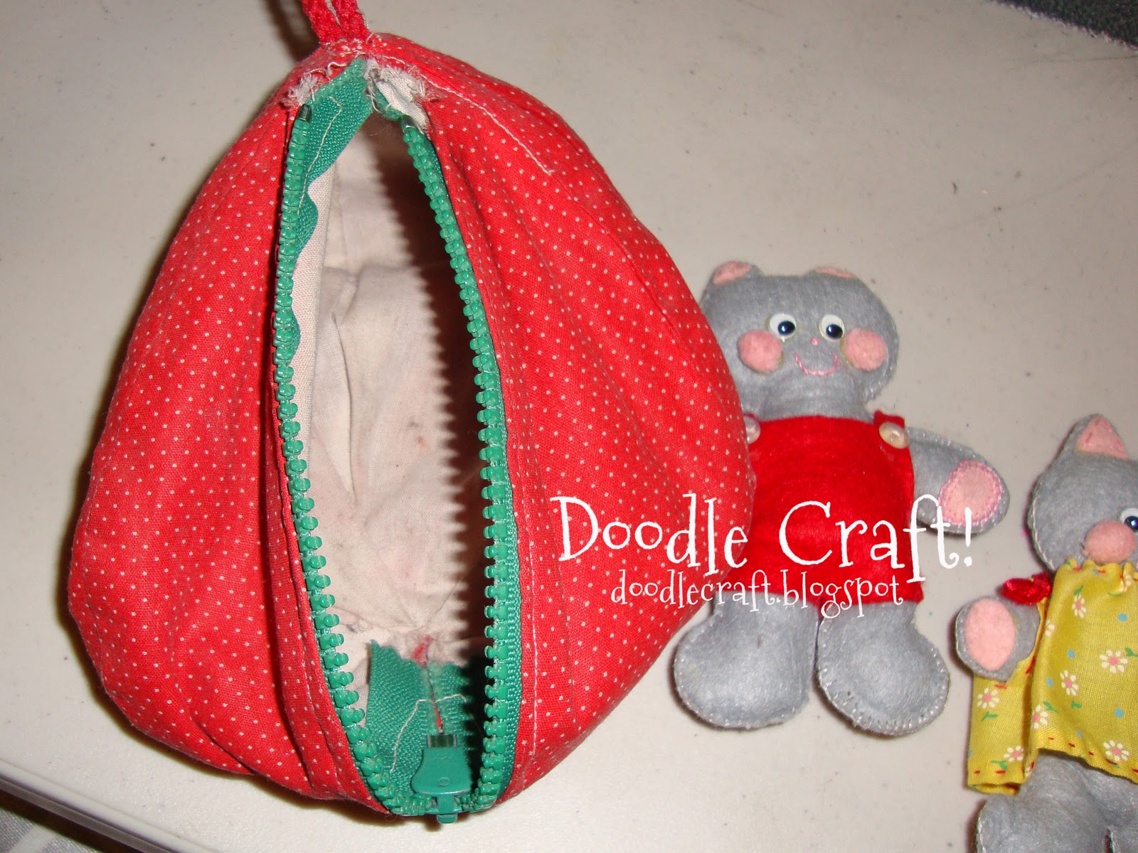 Doodlecraft Strawberry bag...