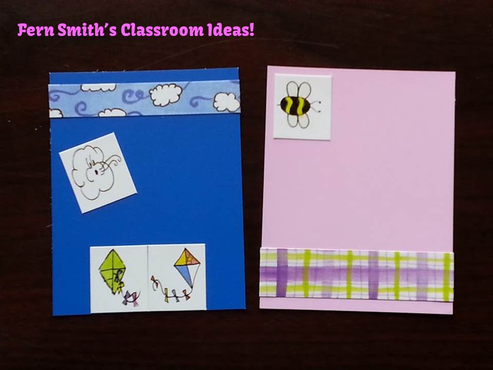 Quick and Easy Spring Bookmarks with Paint Sample Cards Fern Smith's