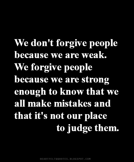People forgive t why don 5 Reasons