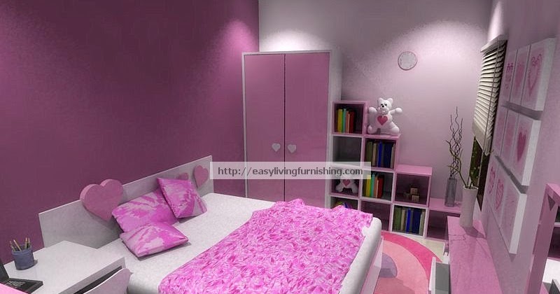 EASY LIVING INTERIOR DESAIN & FURNITURE: Desain Bedroom Anak Perempuan