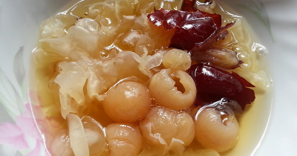White Fungus, Red Dates and Dried Longan Dessert (Tong Sui)