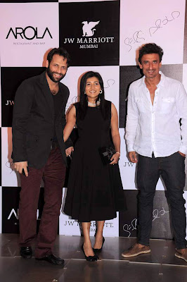 Akshay Kumar Unveil of new 'Arola'  restaurant at J W Marriott