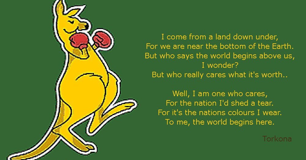 tork 39 s dad blog australia day 2011 my australian poem christmas poem by famous poets