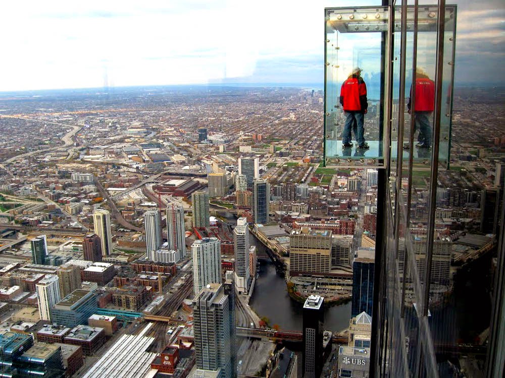5 vistas panorâmicas sobre um vidro Luxo Forever