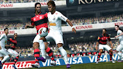 Ronaldinho and Neymar in PES 2013 (pes screenshot )