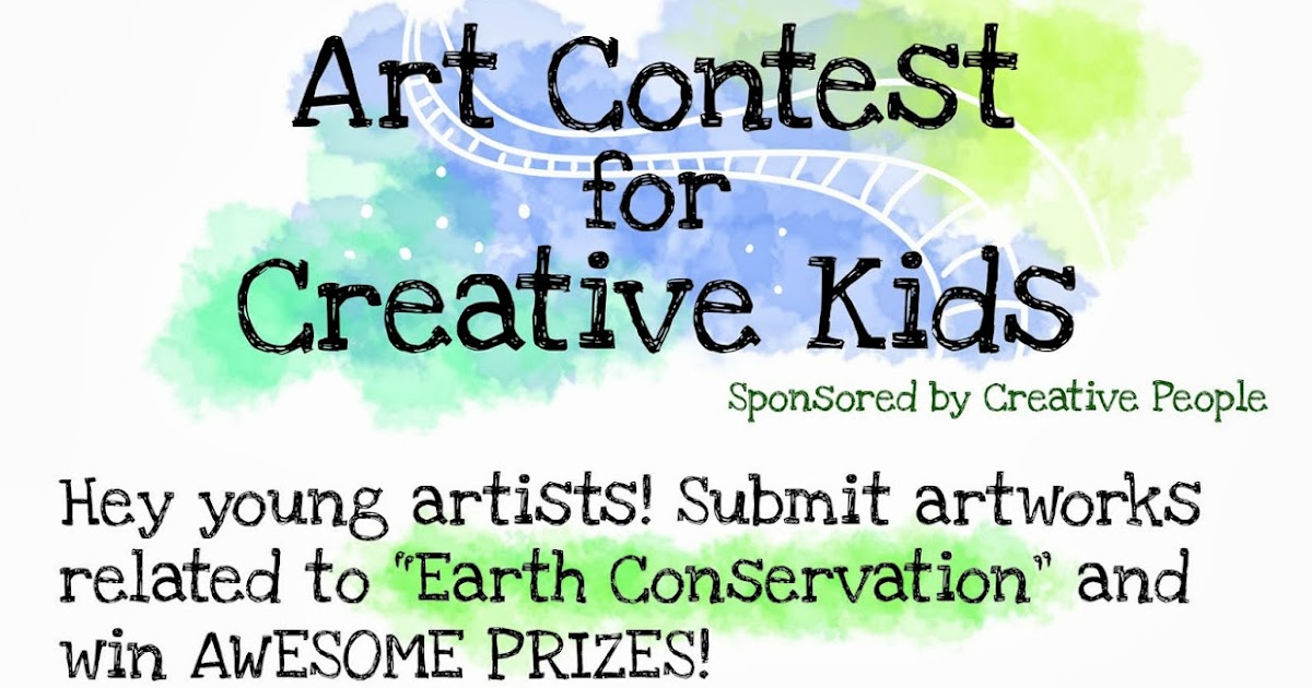 Art Contest for Creative Kids Art Contest Poster