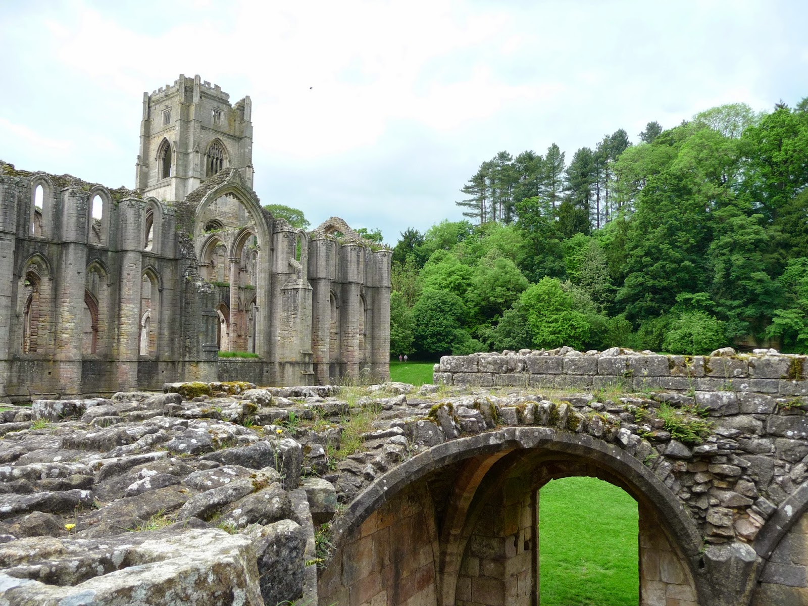 From My Mental Library Finally Fountains Abbey!