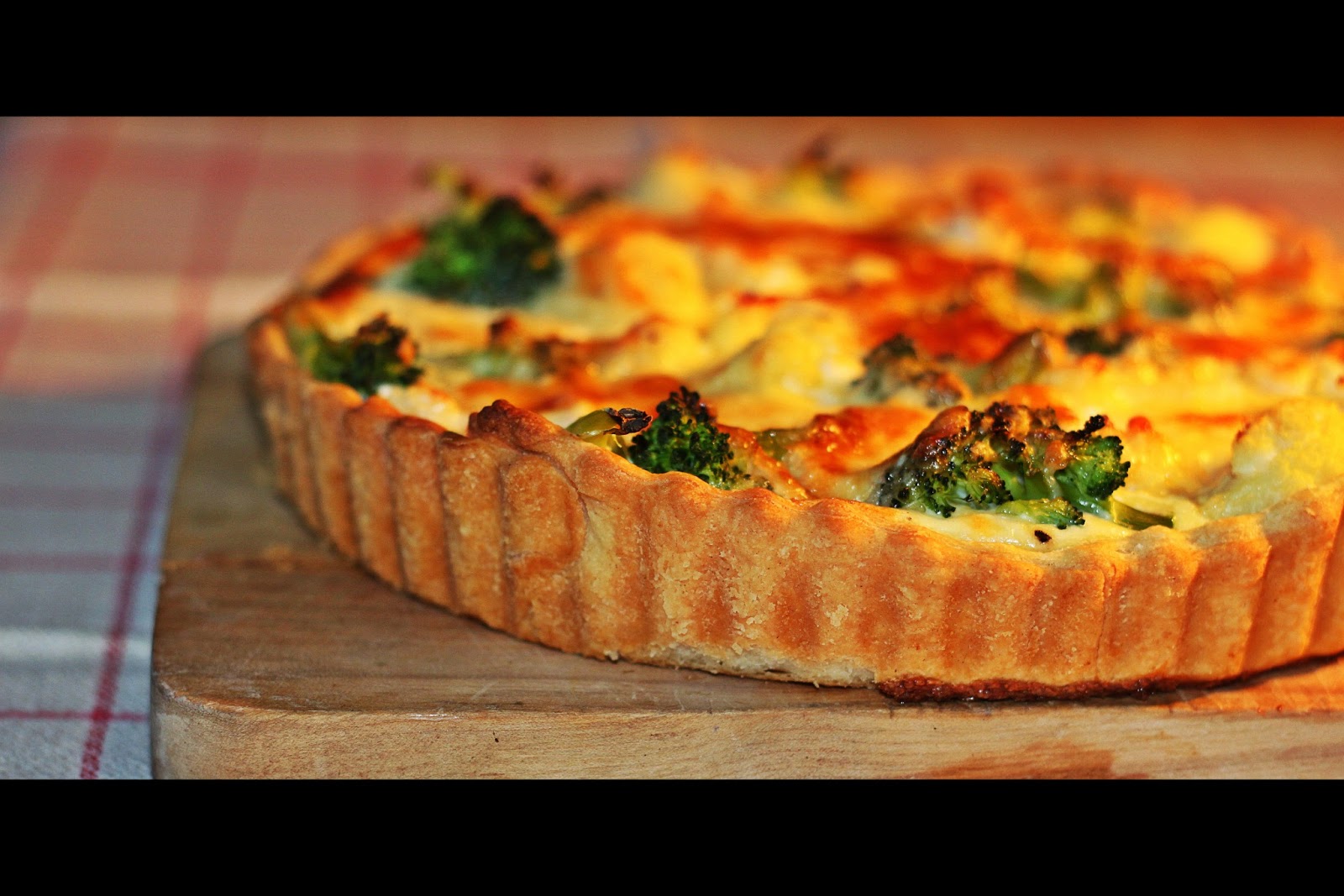 Broccoli & Cauliflower Quiche toffee pudding diary
