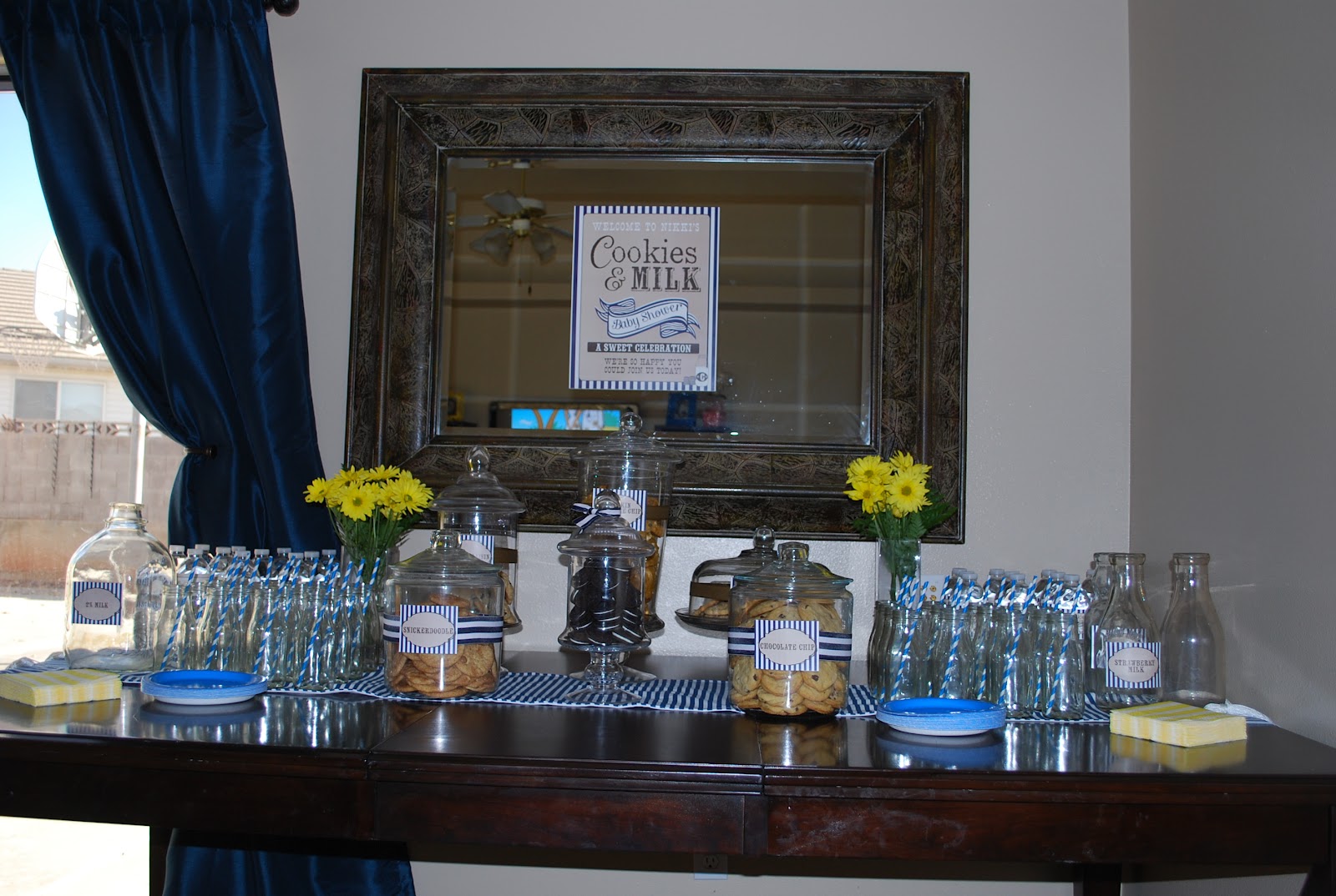 Sublime On A Dime Cookies and Milk Baby Shower