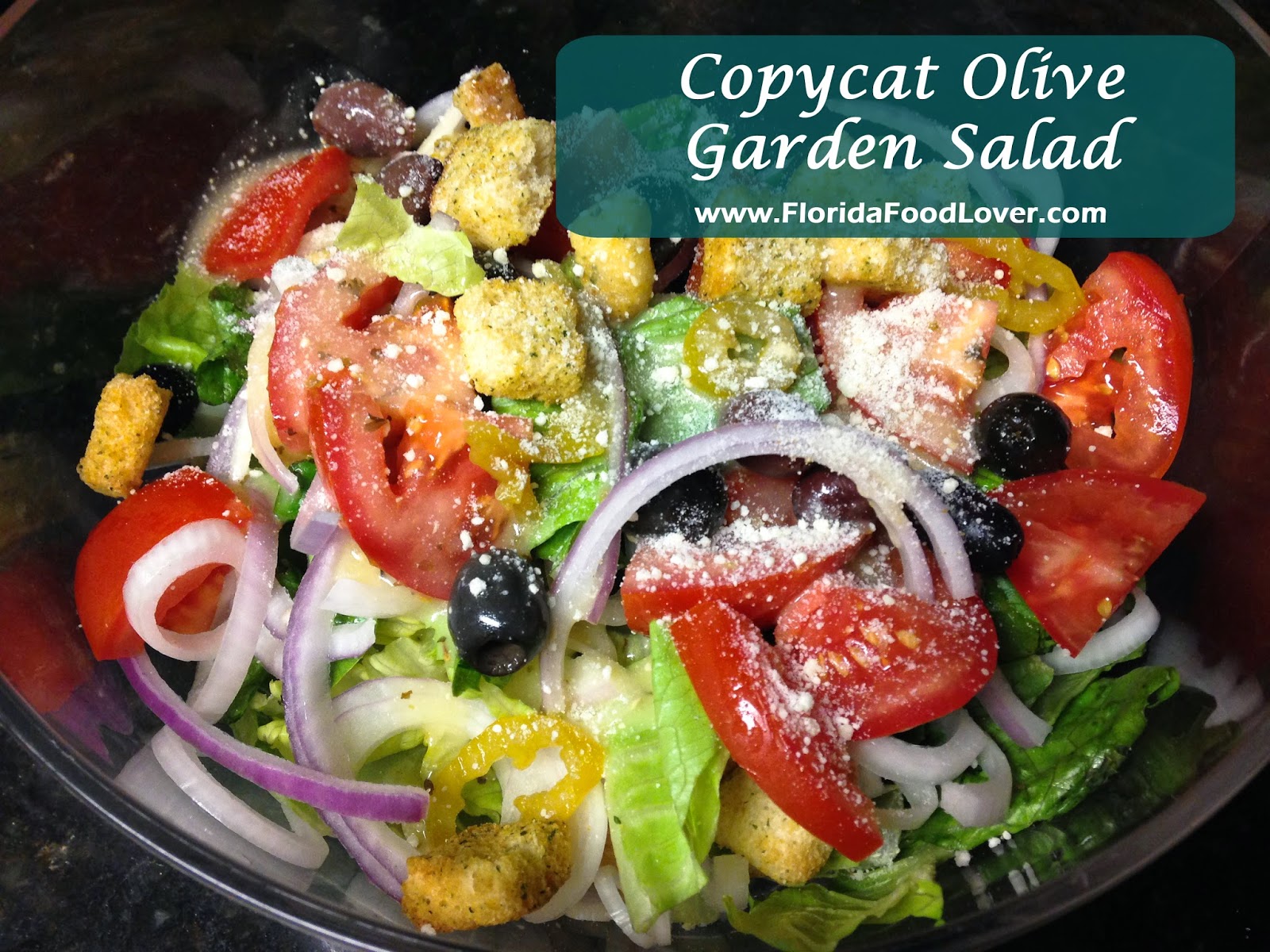 Florida Food Lover Copycat Olive Garden Salad