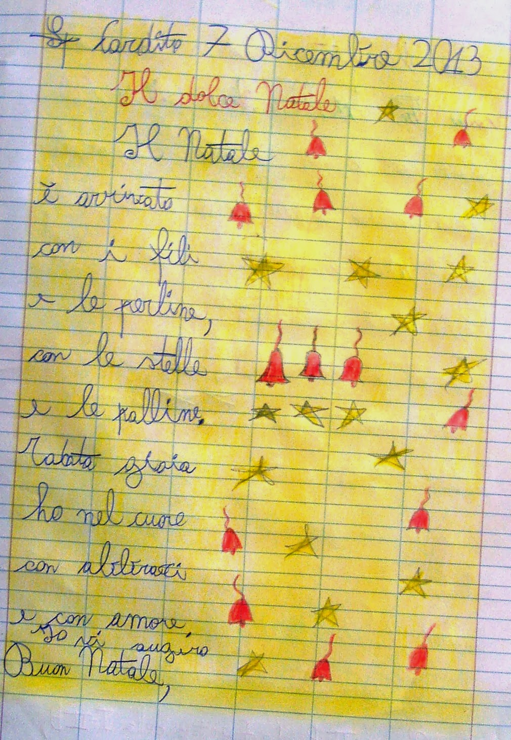 Siamo in seconda B!: NATALE 2^B: POESIA