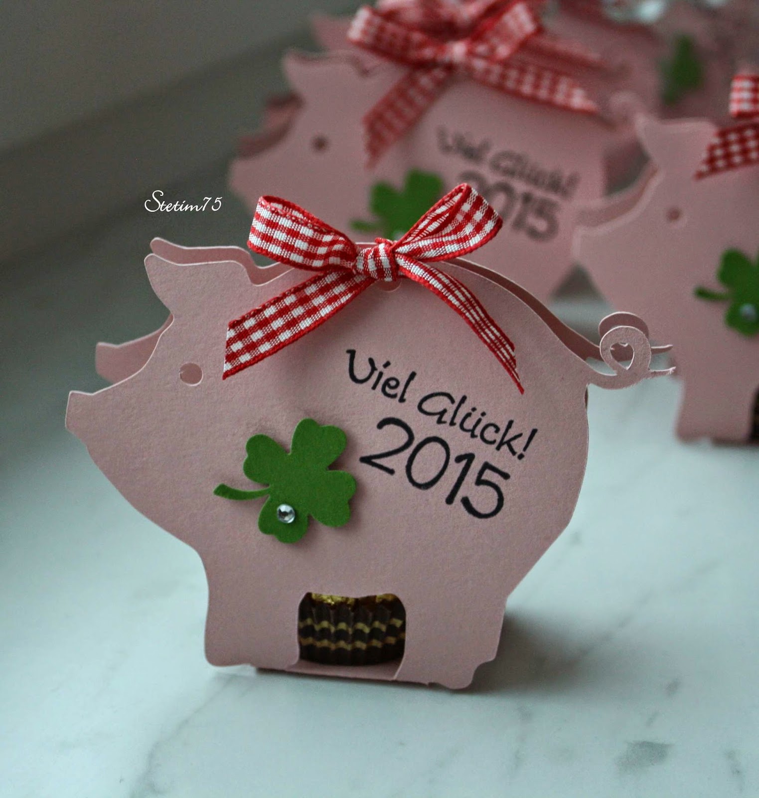 Zum Jahreswechsel&hellip; | Basteln silvester, Basteln neujahr