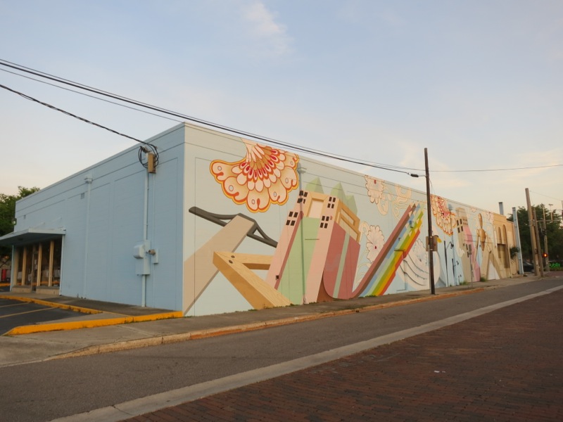 MELROSEandFAIRFAX Public Art Murals in Orlando, Florida