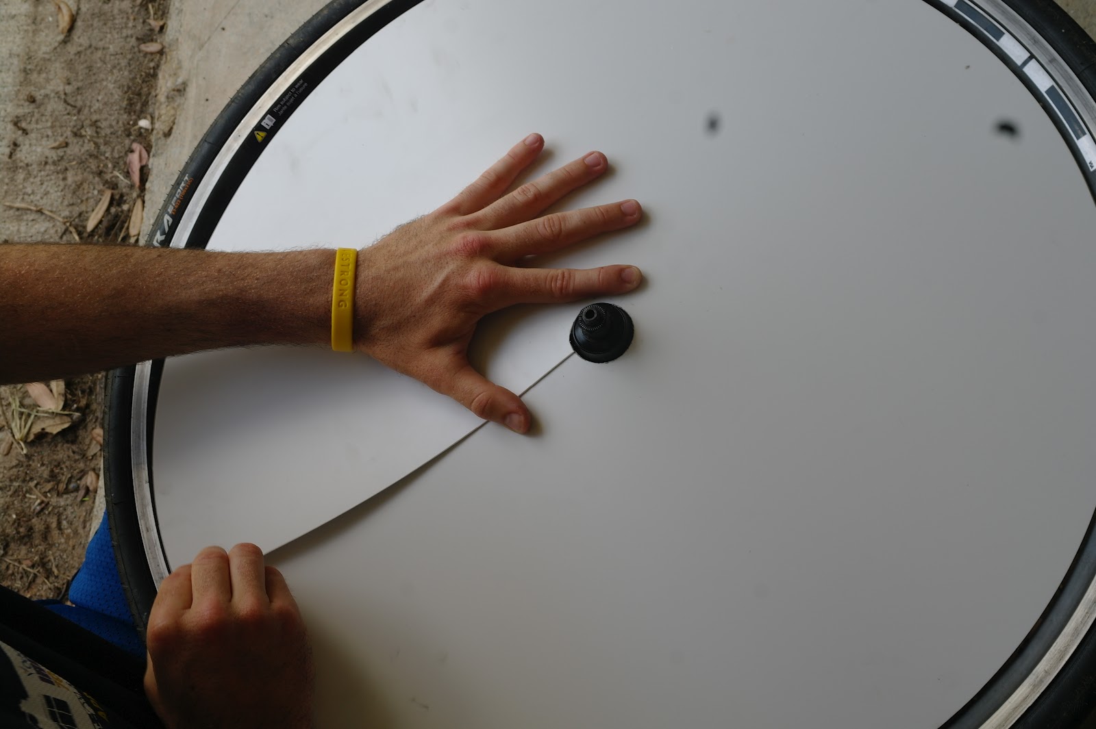 Apparently I have a blog now DIY disc wheel cover