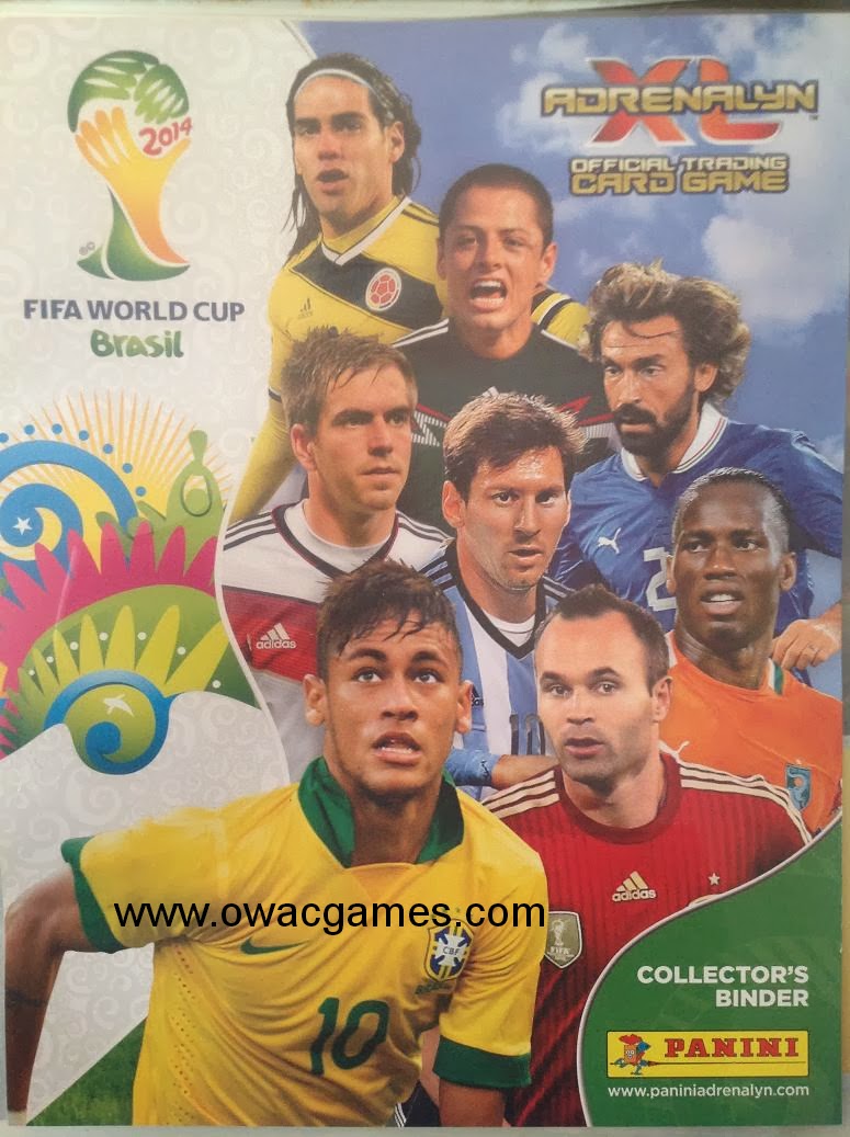 Panini ADRENALYN Copa del Mundo 2014 Cartas Raras Edición Limitada