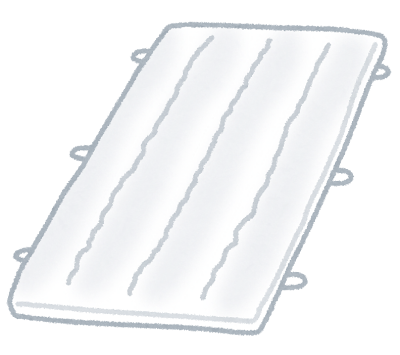 体操マットのイラスト