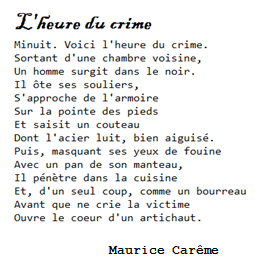 Teacher Charlotte: L'heure du crime - Maurice Carême