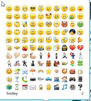small fysh in a big pond skype for business 2015 emoticons