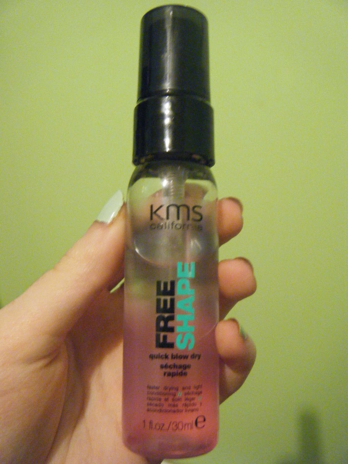 Jessanne Blogs Review Kms California Free Shape Quick Blow Dry