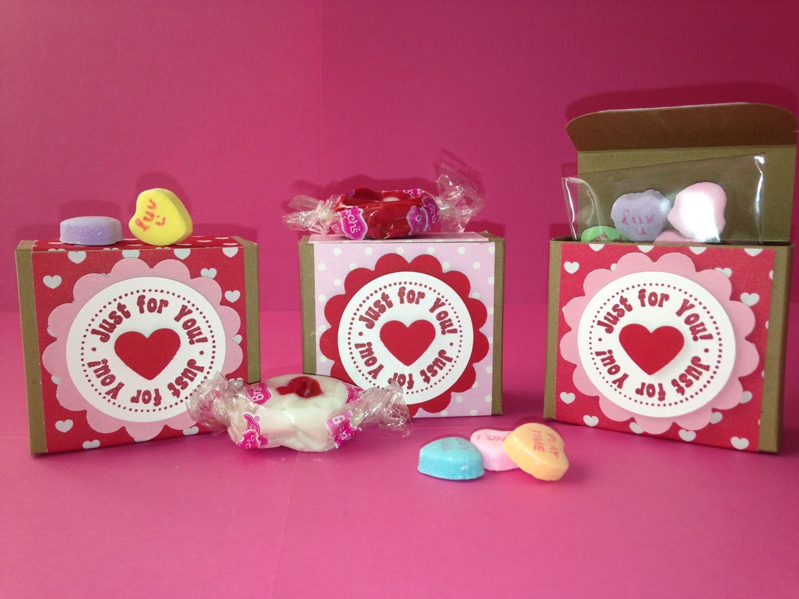 Julie's Krafty Korner Valentine Treat Boxes