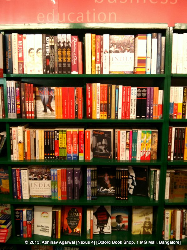 Abhinav Agarwal Oxford Book Shop, MG Mall