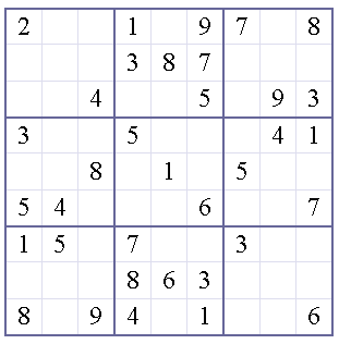 Printable Easy Sudoku on Sudoku 2011   Free Printable Online Sudoku Puzzles  Printable Easy