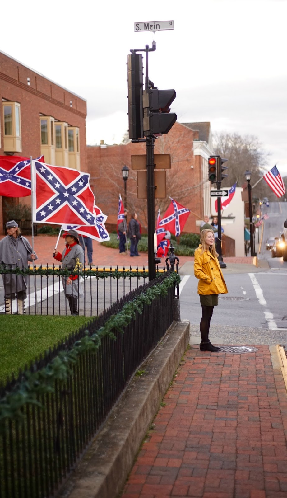 Lexington Virginia with Confederates