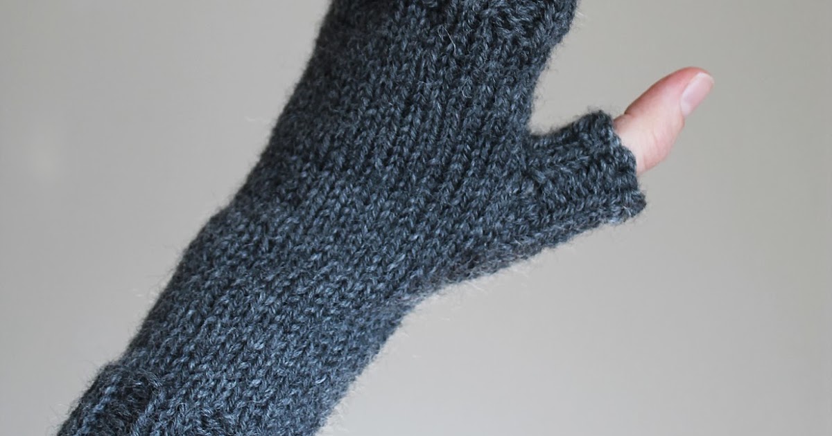The Craft Patch Knitted Fingerless Gloves