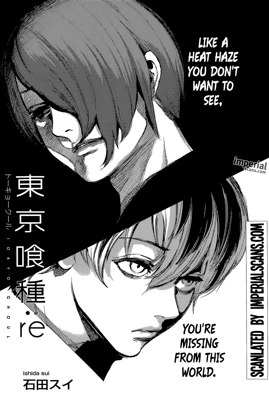 Tokyo Ghoul Re Chapter 33 Embracing Books Fixed Mangahasu