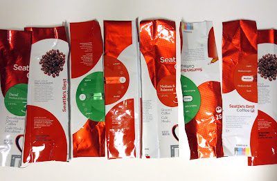 Strips of coffee bags