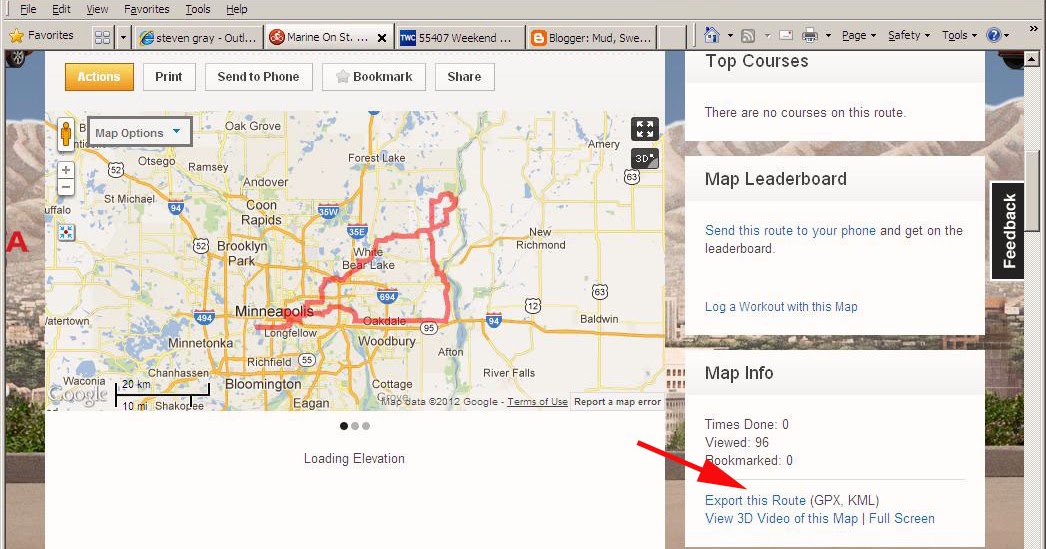 Garmin Map My Ride Mud, Sweat And Gears: How To Export A Map From Mapmyride To Your Garmin  Edge 500