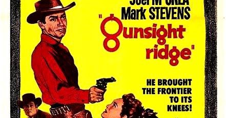 WesternDouble: Gunsight Ridge (1957) Nişan Al / Joel McCrea / TV-Rip
