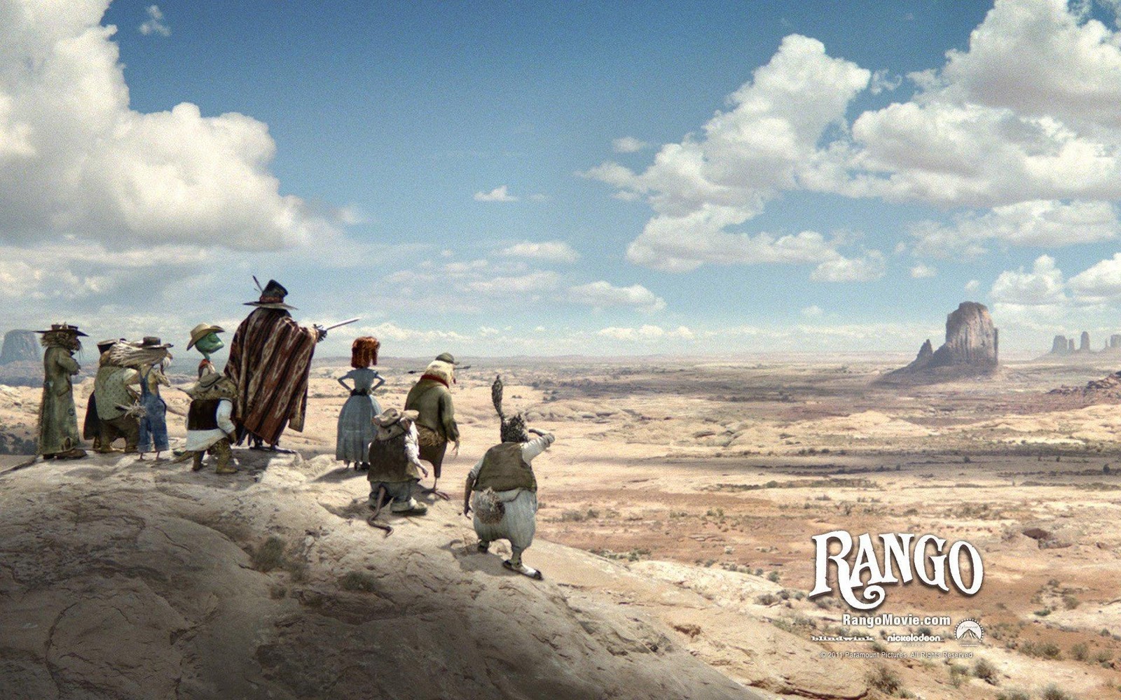 CARTOONS: rango wallpapers